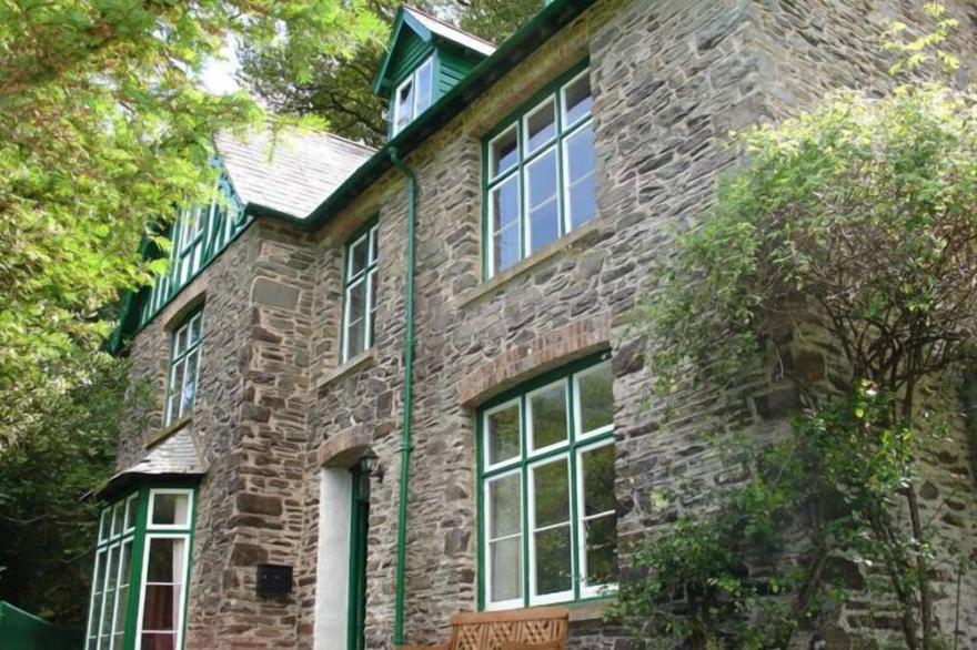 Large Period House Set In Ancient Woodland In Exmoor National Park Near Lynmouth