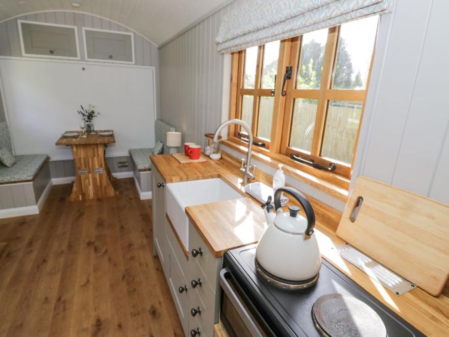 Shepherds Hut at Lythwood