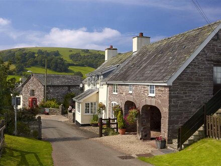 Barn in Llanfihangel-Nant-Bran, Mid Wales