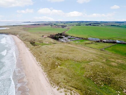 Log Cabin in Newton-by-the-Sea, Northumberland