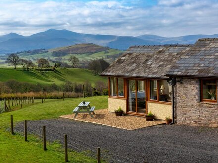 Barn in Llandefaelog Fach, Mid Wales