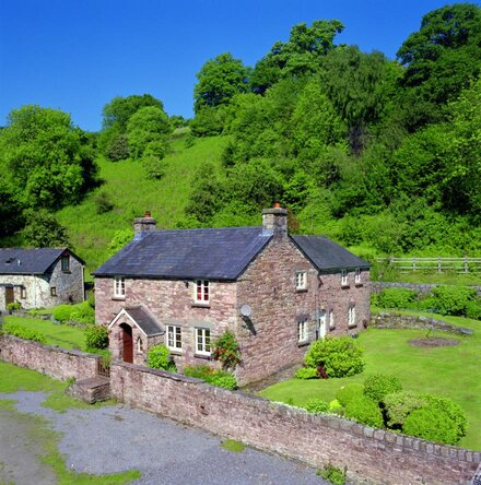 House in Crickhowell, Mid Wales