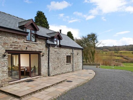 House in Brecon Town, Mid Wales