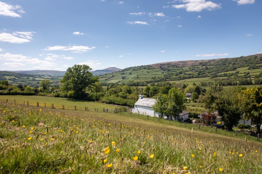 House in Cwmdu, Mid Wales