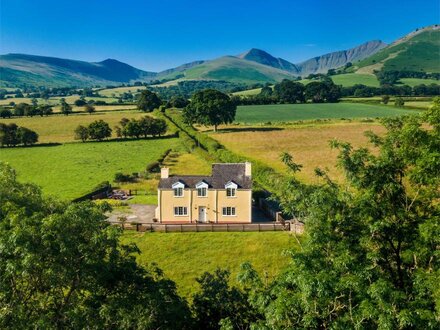 House in Cantref, Mid Wales