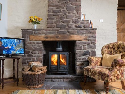 Barn in Llangynidr, Mid Wales