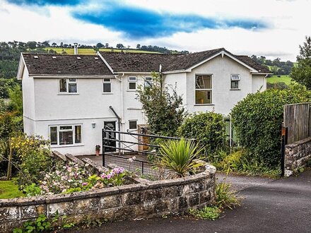 House in Brecon Town, Mid Wales