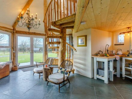 Log Cabin in Aberporth, West Wales