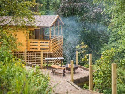 Log Cabin in Ironbridge, Shropshire