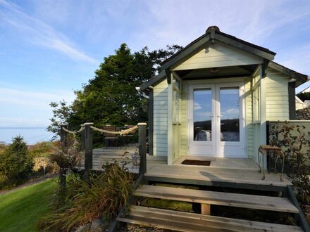 Log Cabin in Aberdovey, North Wales