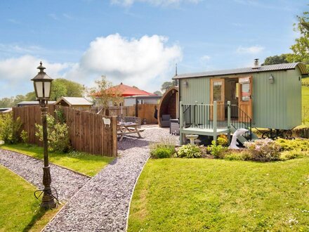 Log Cabin in Abergavenny, South Wales