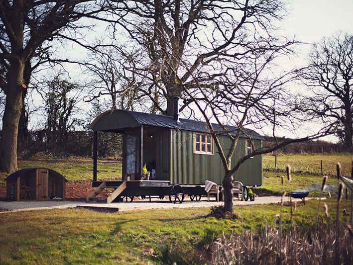 Log Cabin in Usk, South Wales