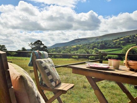 Log Cabin in Hay-On-Wye, Herefordshire