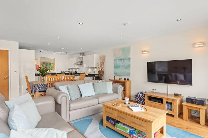 A simply beautiful light and airy south facing property equipped to five star standard, providing sp