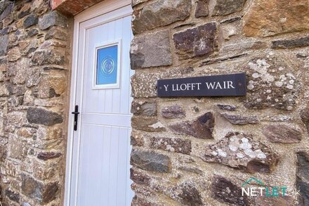 Modern barn conversion in Solva