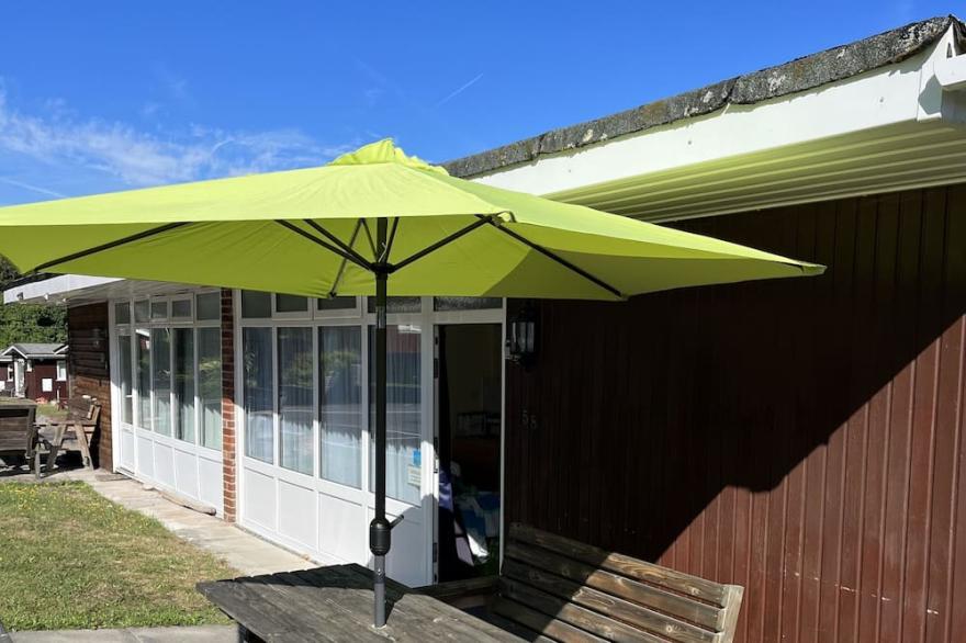 Beach Chalet At Caswell Bay, Mumbles, Swansea, South Wales