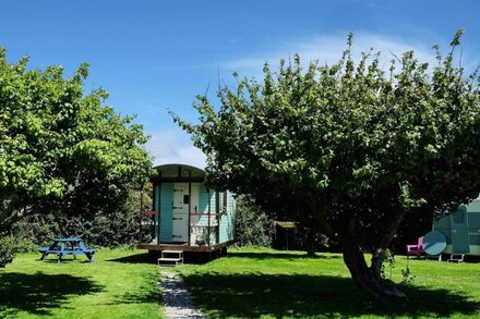 Cosy Shepherds Hut nr Kynance cove