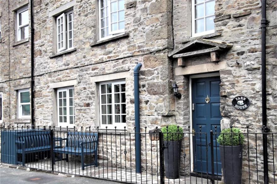 Cosy, traditional cottage overlooking waterfalls, Gayle, Hawes, Yorkshire Dales.