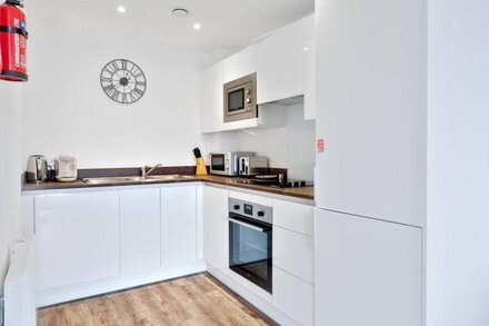 Modern 1 Bed Apartment, Central Birmingham