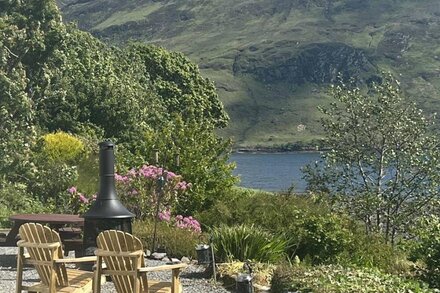 A loch side property with stunning views located in a walker's paradise