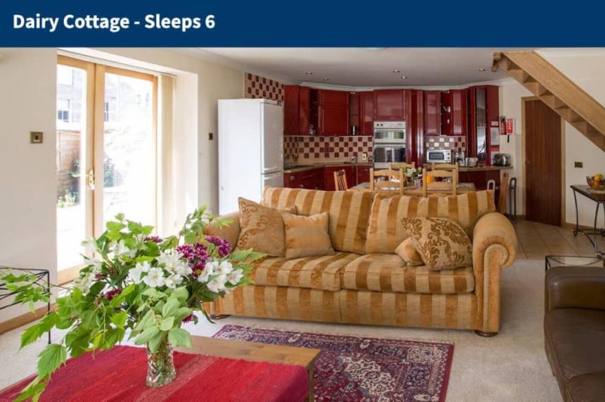 Dairy Cottage in Ayr for Large Groups, professional +partially abled