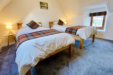 Amazing NC500 Croft House. Perfect for couples and families