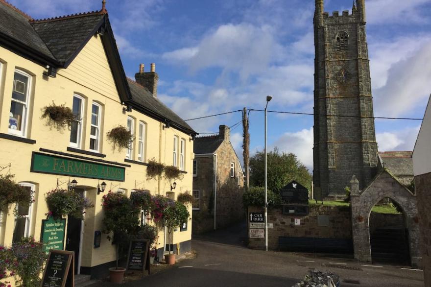 Charming 16th century character cottage in the old part of the village