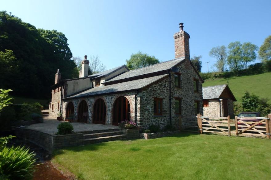 Exceptional House in stunning location on the edge of Exmoor