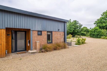 A beautiful, contemporary, newly converted barn set in a tranquil environment