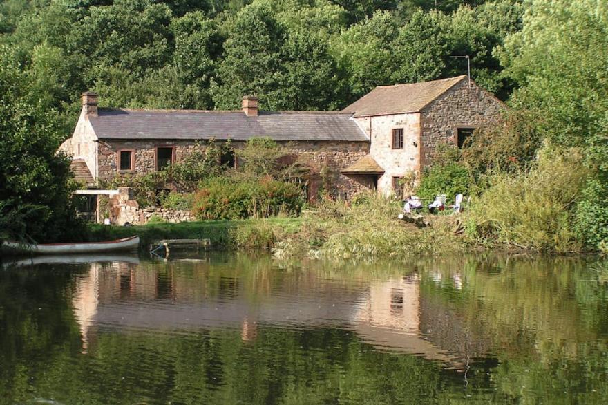 Ravenbridge Mill Is Magical, A 6-Bedroom House In 21 Acres Of Rural Idyll