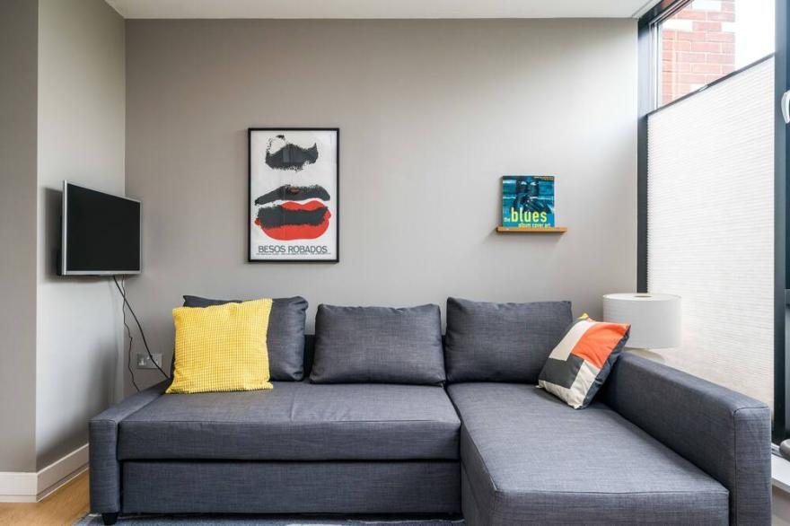 Modern 1 bedroom apartment in Hackney Wick
