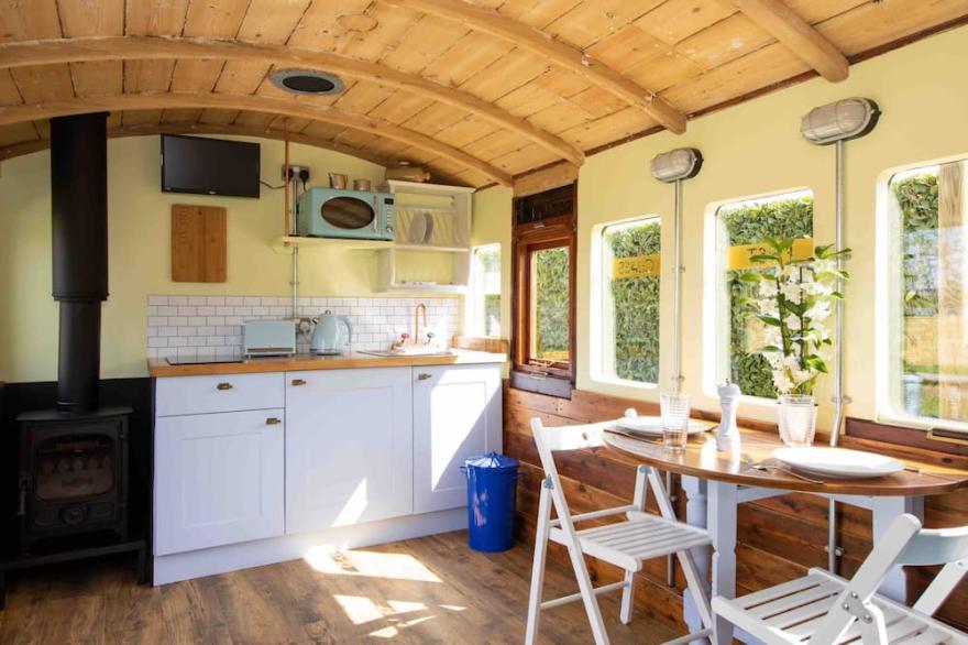 Unique & Comfy | Remodelled Railway Carriage