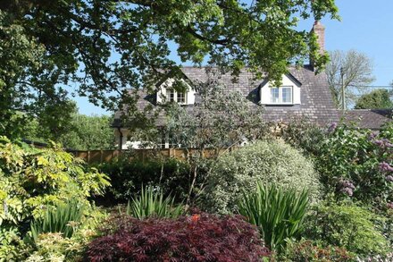 Cottage in grounds of the Old Rectory, on the edge of the village of Lapford