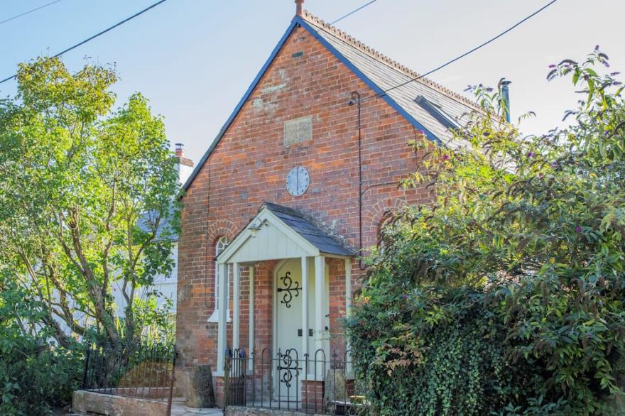 A Beautifully Renovated, Wonderfully Positioned Old Chapel With Large Garden