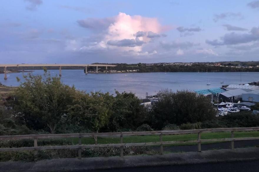 Views over the River Cleddau and Neyland Marina
