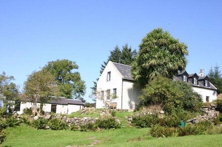 A beautiful & remote farmhouse on the Isle of Arran with outstanding sea views