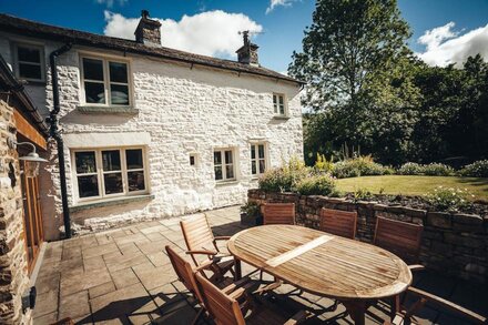 Detached cottage in the village of Dent. Yorkshire Dales National Park