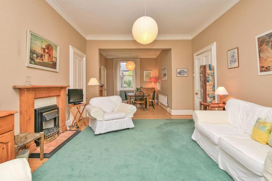 Comfortable 3 bedroomed apartment in central St Andrews