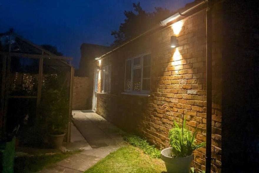 Romantic converted stable in lovely village