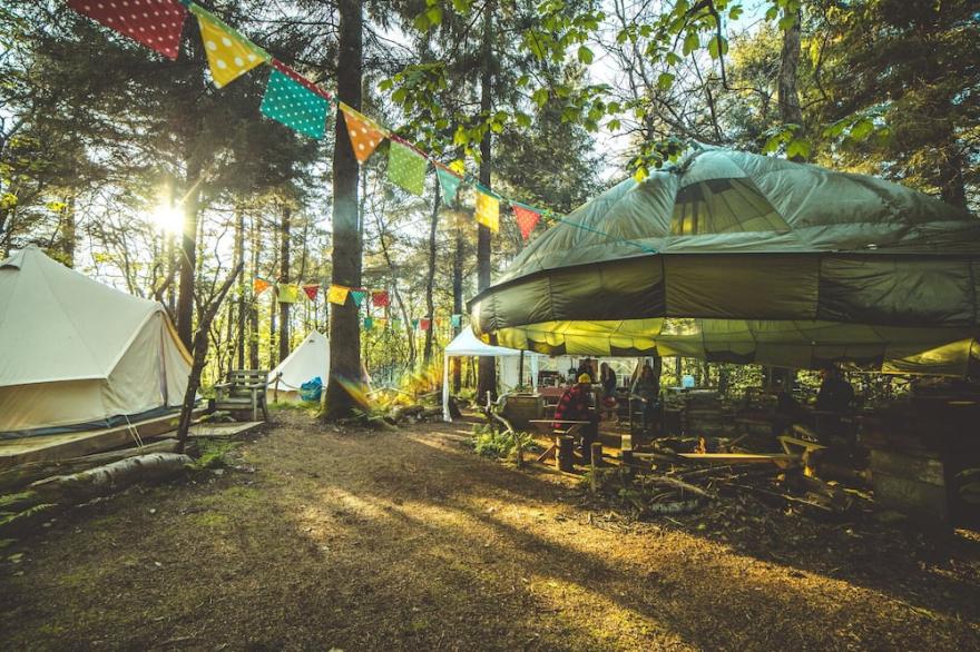 Private Wild Camp | 15 Minutes From Newquay | Perfect For Groups