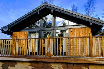 Boutique, 3 bedroom lodge in the heart of Northumberland with private hot tub