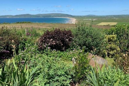 A detached Welsh cottage near Abersoch with breathtaking sea views