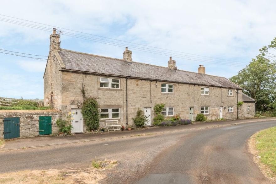 RYEHILL FARM COTTAGE, Pet Friendly, With Open Fire In Thropton