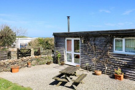 SUNNY CABIN, character holiday cottage, with open fire in Tintagel