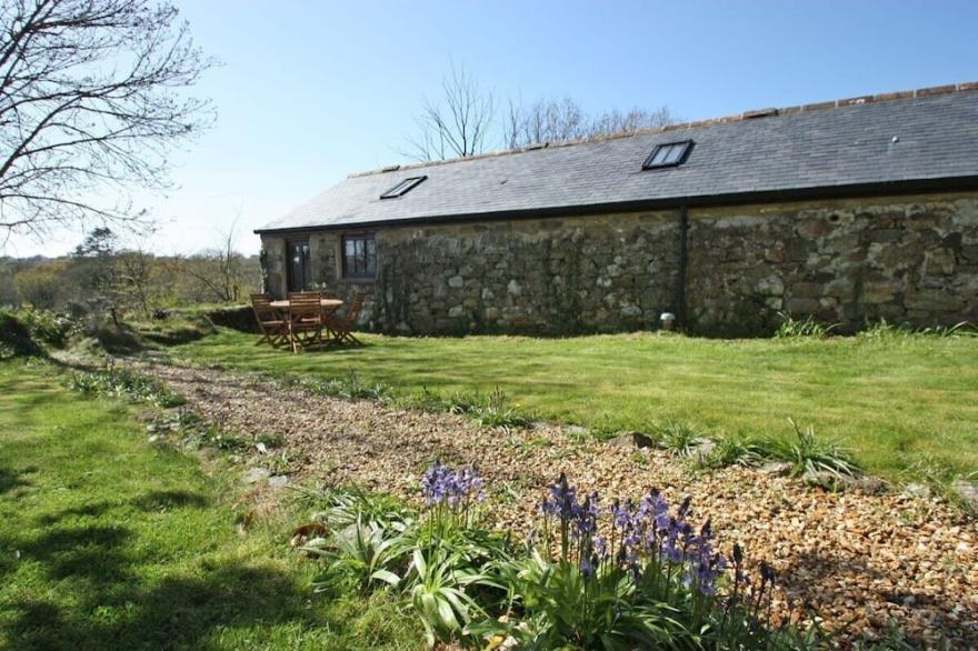 LITTLE TREGARRICK, with a garden in Helston