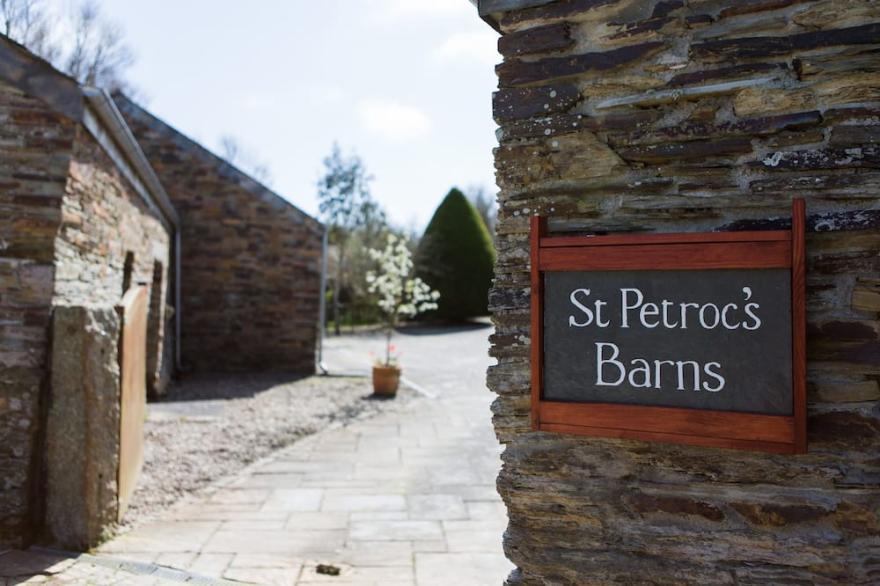 St Petroc's Studio Barn (The Old Cart Barn) Near Padstow, Cornwall