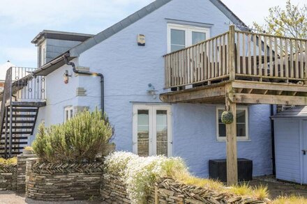 THE BLUE HOUSE, family friendly, with open fire in Tintagel