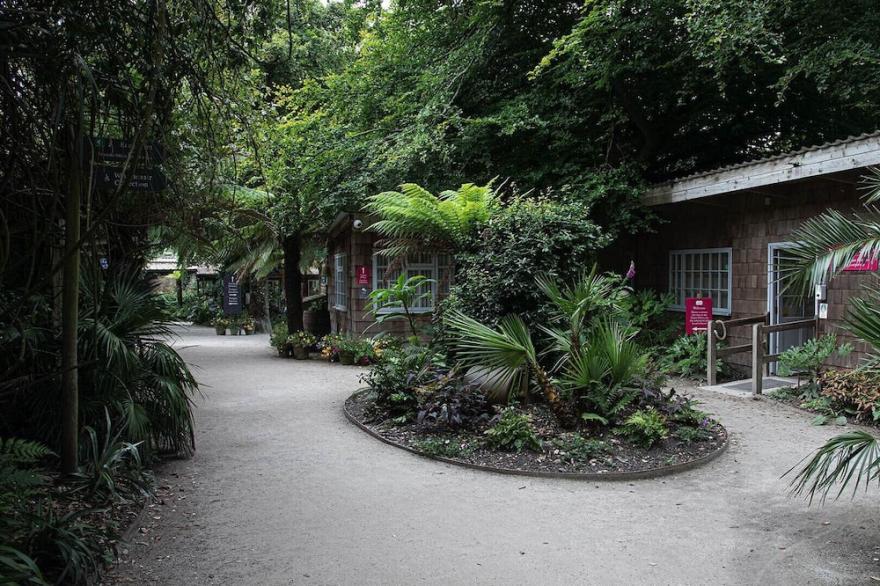 The Clock House at Heligan, just a short walk from the Lost Gardens of Heligan
