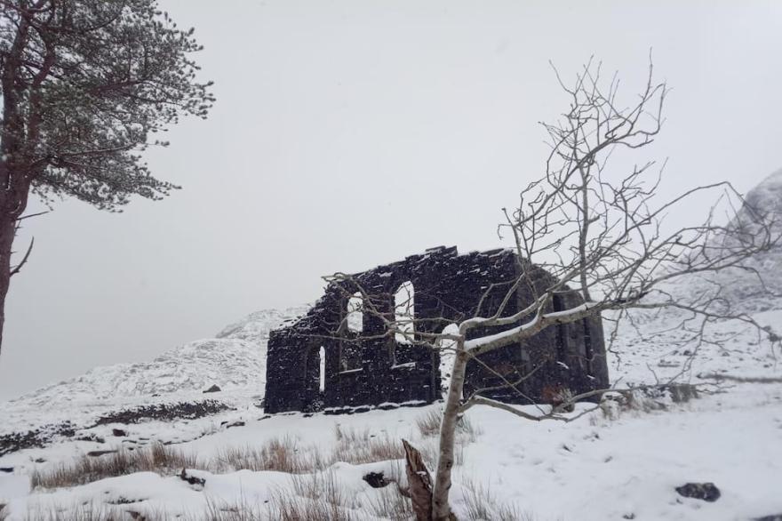 Traditional North Welsh Slate Miners Cottage