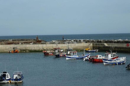 Charming Fishermans cottage in the old village of Staithes, with patio garden